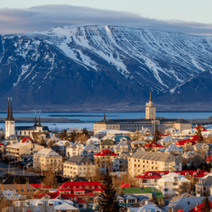 ICELAND IN LONG WINTER