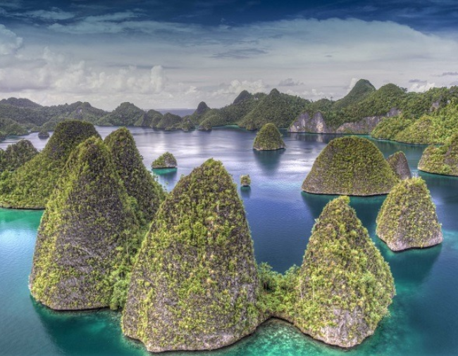 Diverse Landscapes in indonesia
